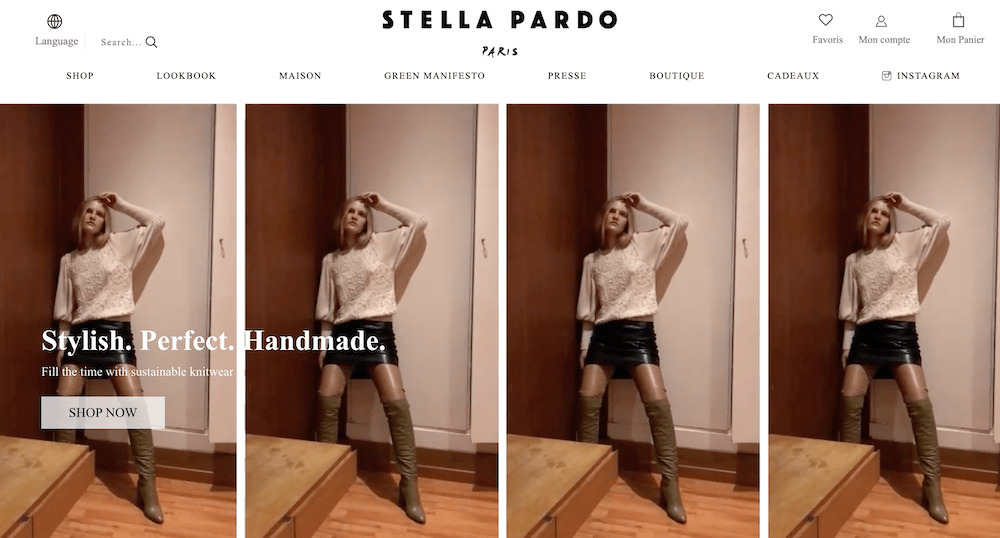 Stella Pardo tricot Paris